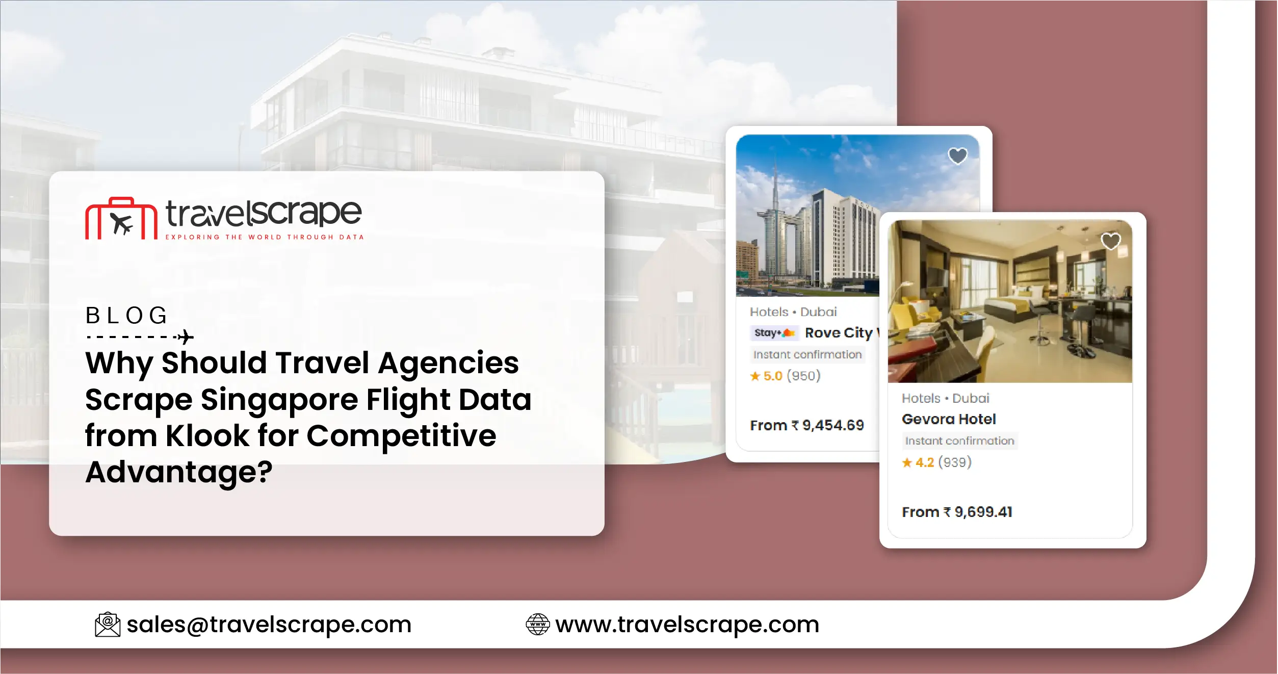 Why Should Travel Agencies Scrape Singapore Flight Data from Klook-01 